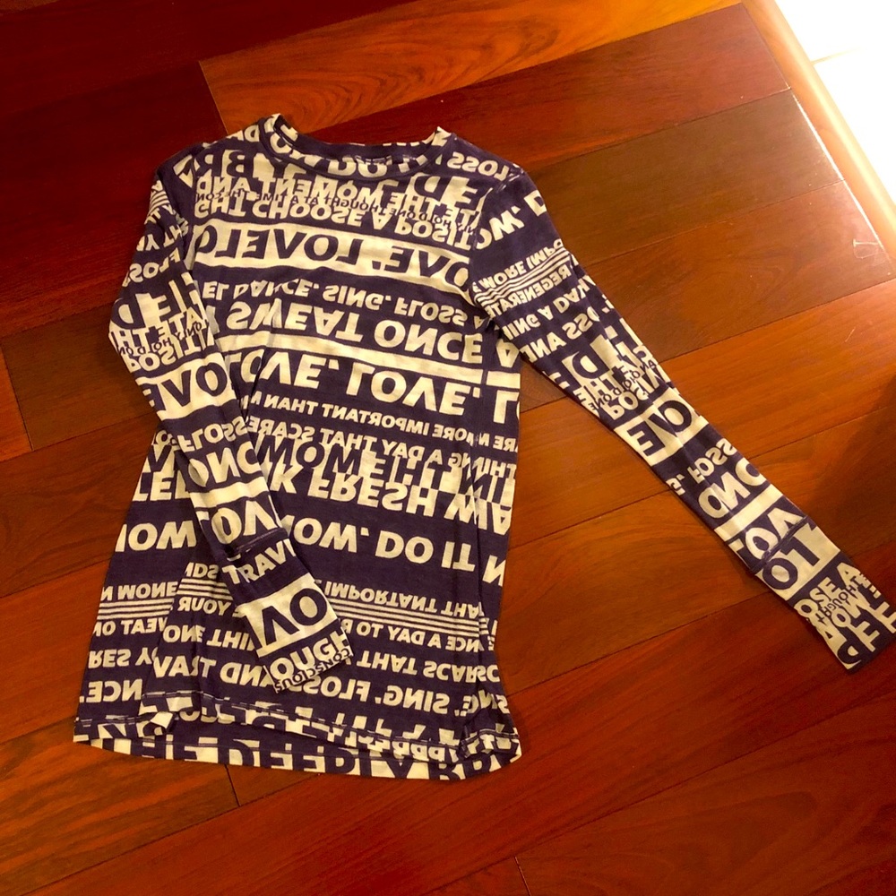 Vintage lululemon Athletica Purple Mantra Tee
